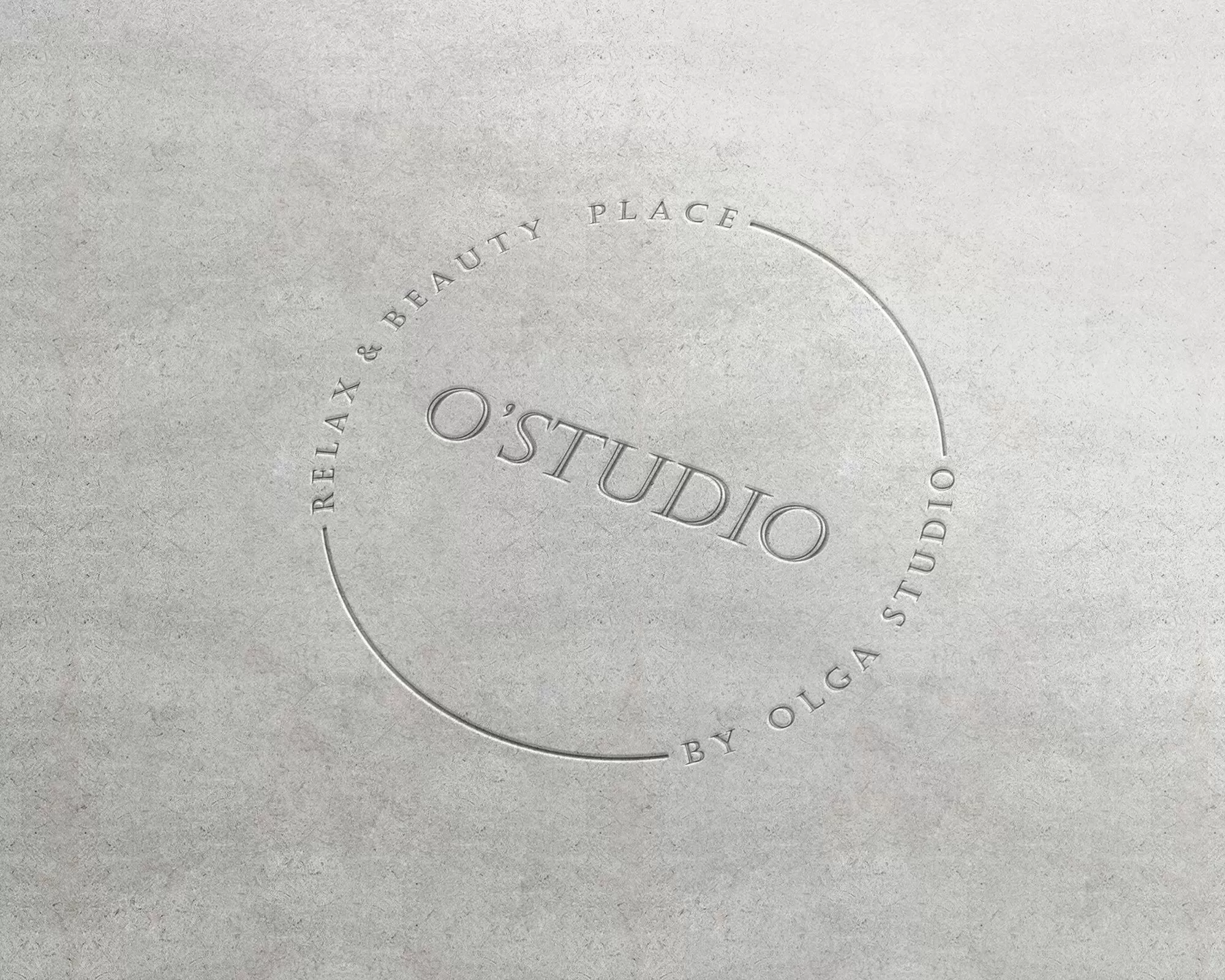 Розробка логотипу для Relax & Beauty Plase "O Studio"